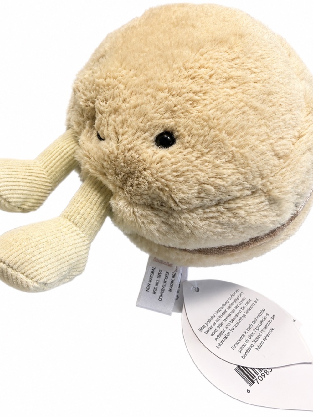 NWT Jellycat Amuseables Max Macaron Plush | Authentic | Pistachio Green | Sealed